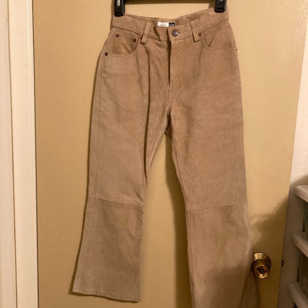Girls Suede Pants